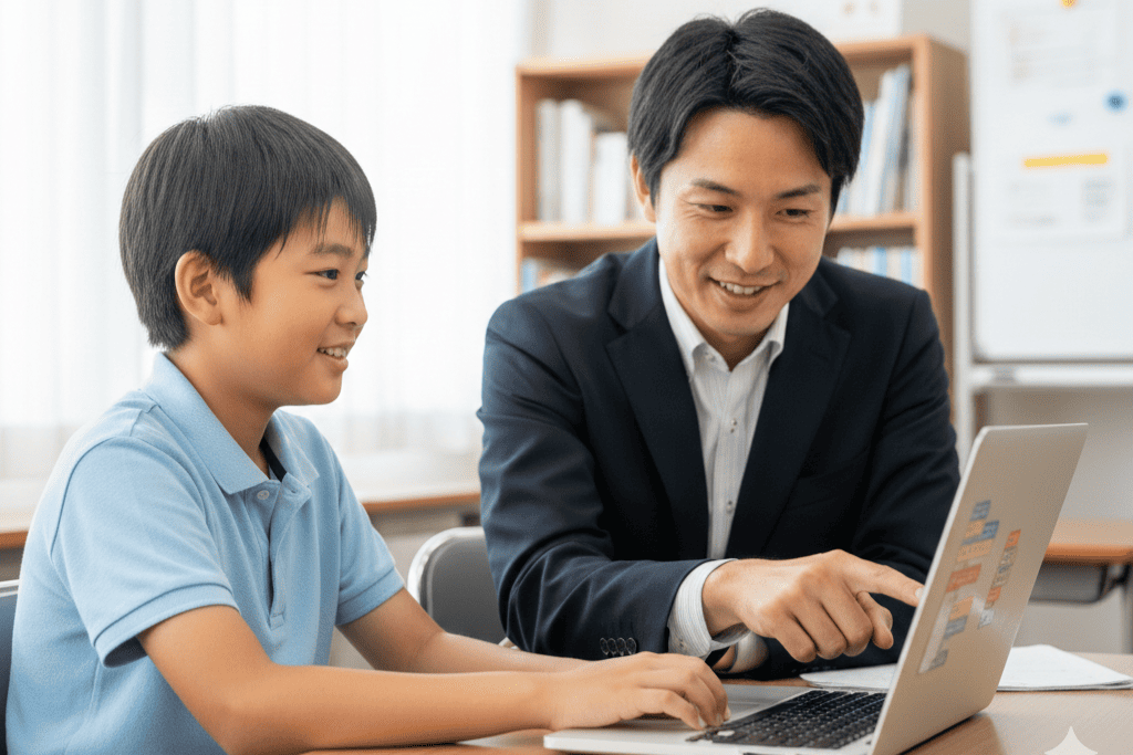 教室で学ぶイメージ